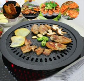 Non-stick barbecue tray