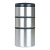 Mainstays Stacking Food Jar, Stainless Steel, 41 oz