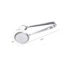 Mesh Strainer Tongs 2 in 1 Stainless Steel Oil Frying Filter Spoon Fry Tool Oil Skimmer with Clip Cooking Gadget Tool