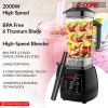 5 Core Professional Touch Screen Blender Soup Smoothie Grind 2000Watt