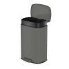 13.2 Gallon Trash Can, Rectangular Step On Kitchen Trash Can