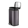 13.2 Gallon Trash Can, Rectangular Step On Kitchen Trash Can