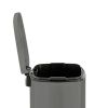 13.2 Gallon Trash Can, Rectangular Step On Kitchen Trash Can